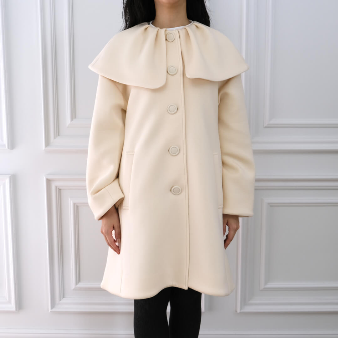 ケープカラーコート(IVORY) | すべての商品 | UN MINOU