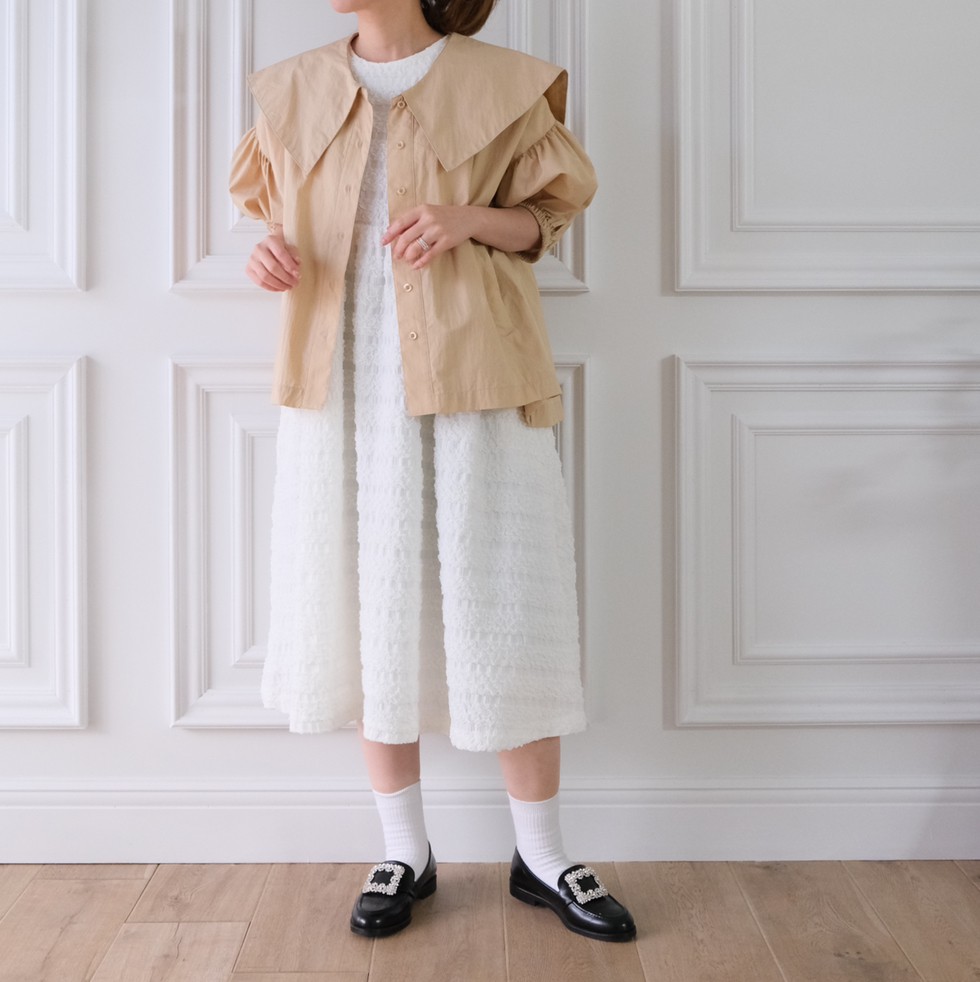 セーラーカラーブルゾン(BEIGE) | すべての商品 | UN MINOU