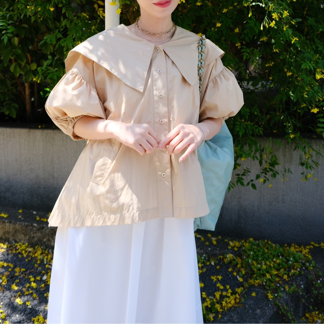 セーラーカラーブルゾン(BEIGE) | すべての商品 | UN MINOU
