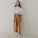 Picot Collar Docking Tops(WHITE)