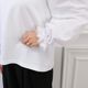 Picot Collar Docking Tops(WHITE)