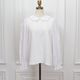 Picot Collar Docking Tops(WHITE)
