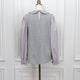 Picot Collar Docking Tops(GRAY)