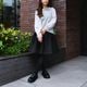 Picot Collar Docking Tops(GRAY)