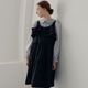 Picot Collar Docking Tops(GRAY)