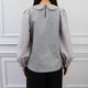 Picot Collar Docking Tops(GRAY)