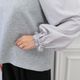 Picot Collar Docking Tops(GRAY)