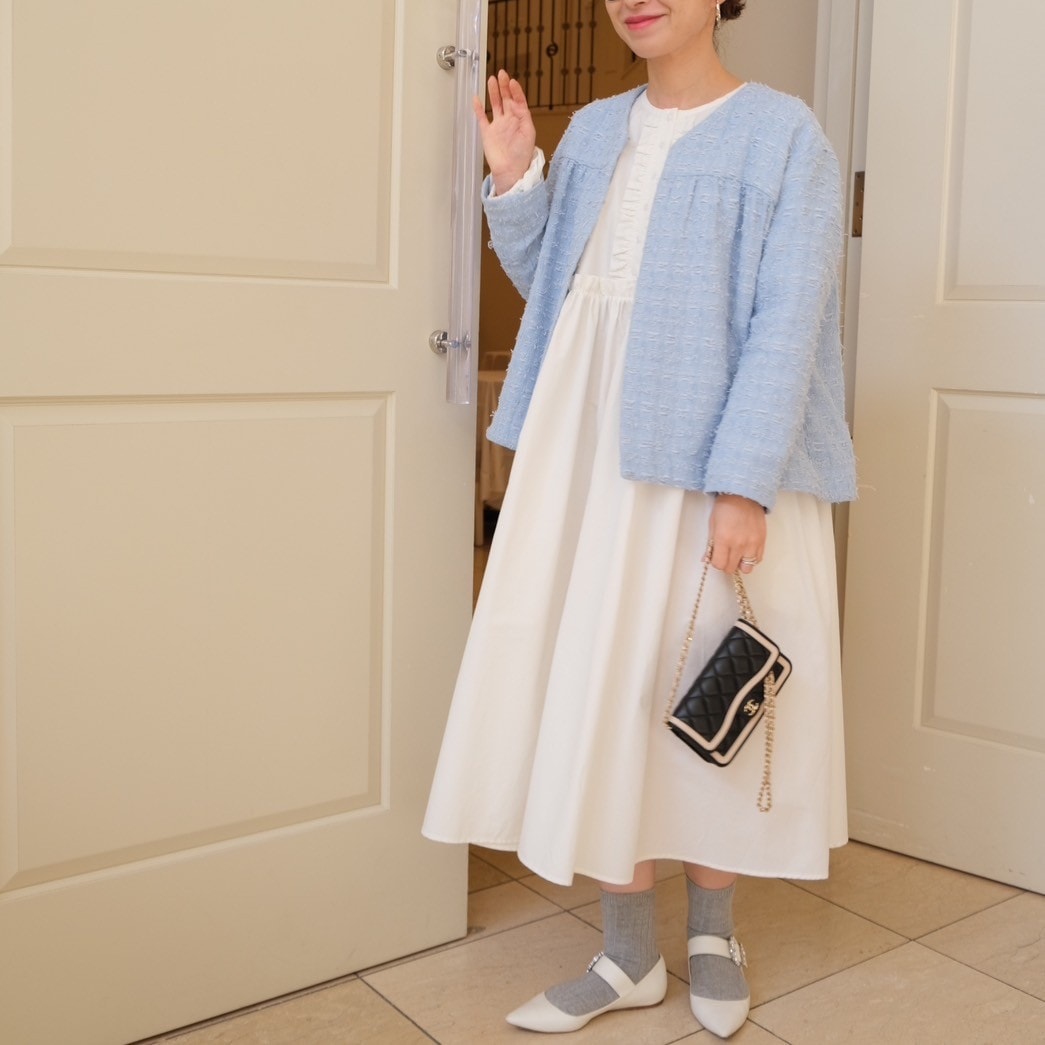 サマーツイードジャケット(BLUE) | すべての商品 | UN MINOU