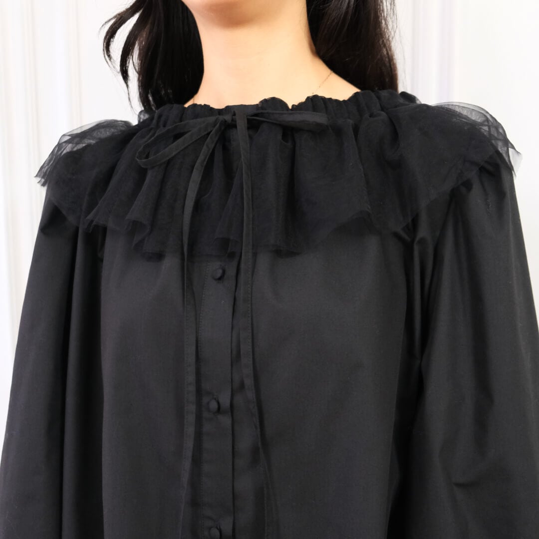 1度着用 美品 UNMINOU アンミヌ ティアードブラウス(BLACK) 1度着用 美品 UNMINOU アンミヌ ティアードブラウス(BLACK) 色で選ぶ