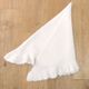 Frill Triangle Muffler(IVORY)