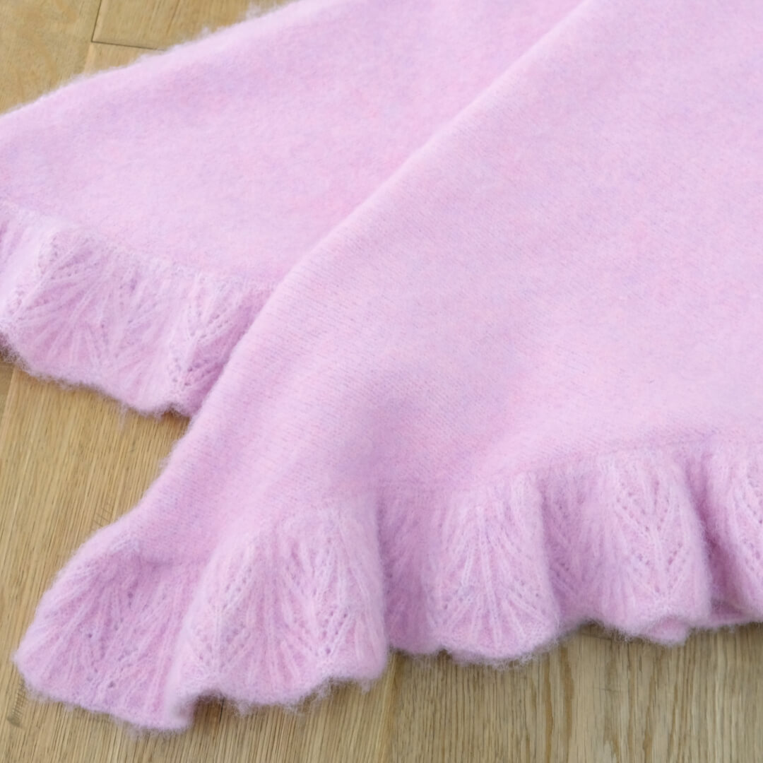 Frill Triangle Muffler(PINK)