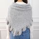 Frill Triangle Muffler(GRAY)