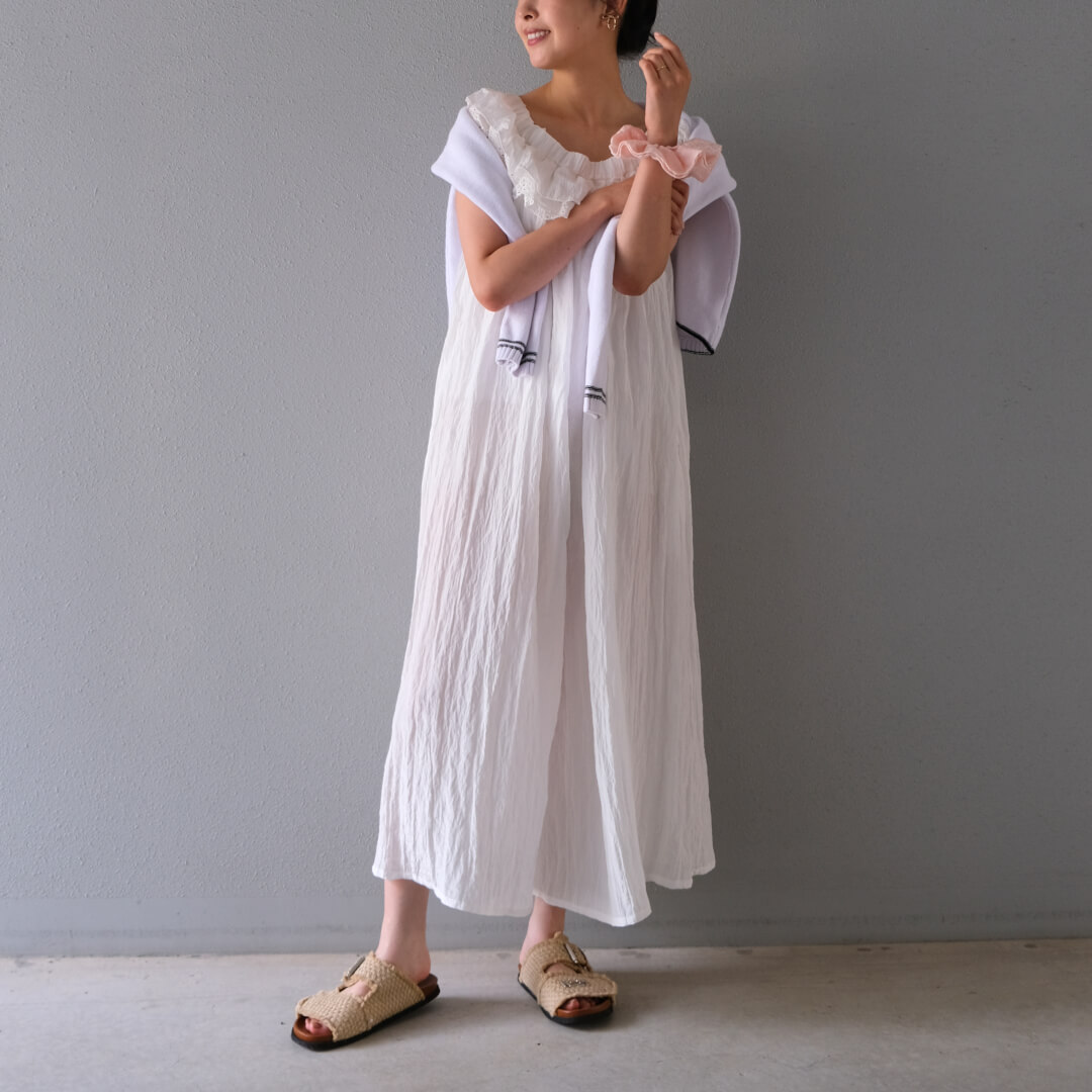 コットンレースシュシュ(PINK) | すべての商品 | UN MINOU