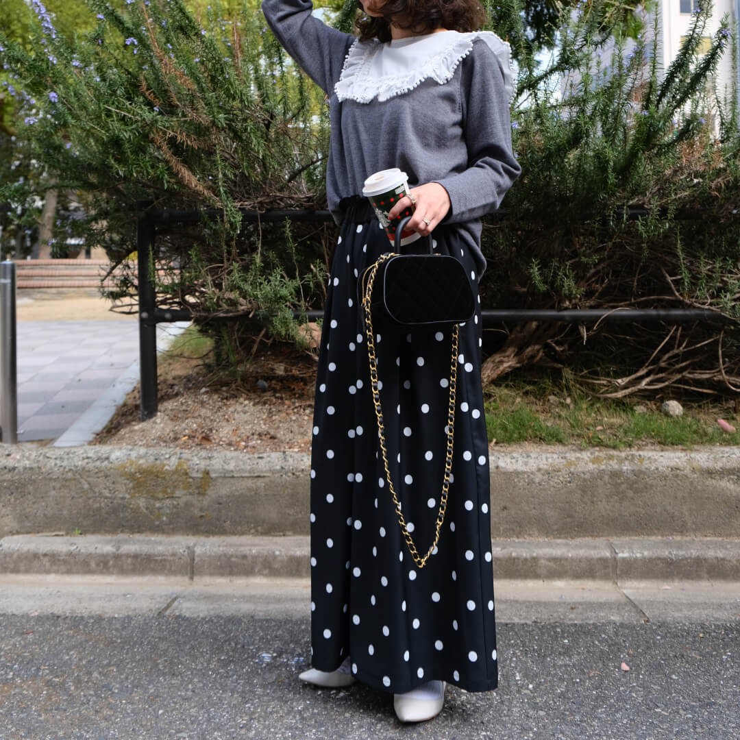 �ɥåȥ����꡼�磻�ɥѥ��(BLACK)