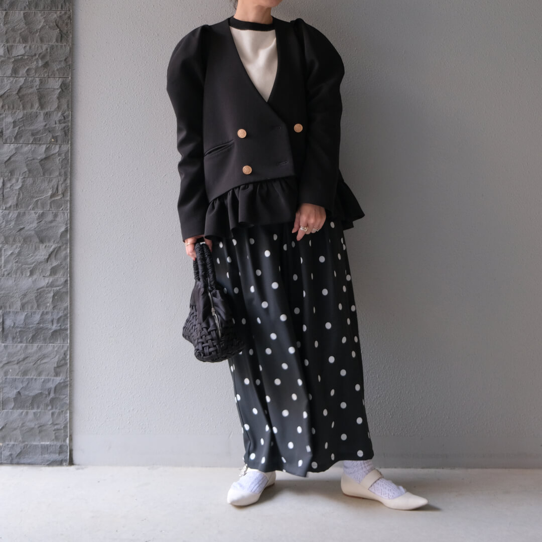 �ɥåȥ����꡼�磻�ɥѥ��(BLACK)