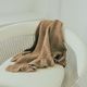 Frill Triangle Muffler(BROWN)