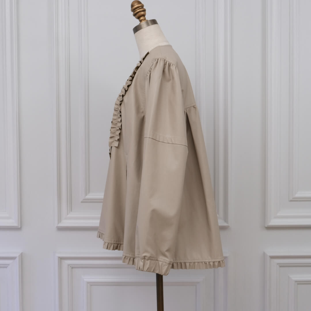 �⡼�ɥե�륨���쥶�����㥱�å�(BEIGE)