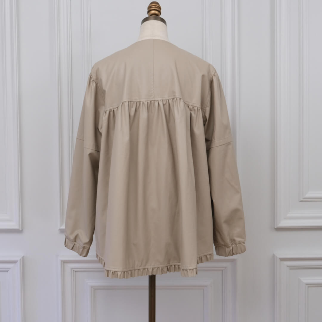 �⡼�ɥե�륨���쥶�����㥱�å�(BEIGE)