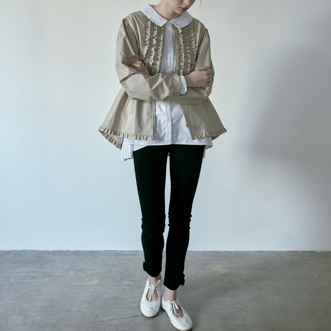 �⡼�ɥե�륨���쥶�����㥱�å�(BEIGE)
