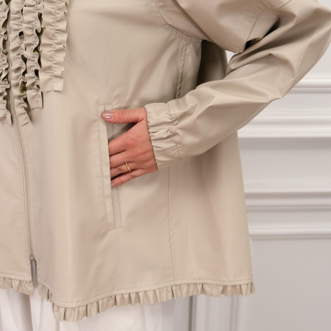 �⡼�ɥե�륨���쥶�����㥱�å�(BEIGE)