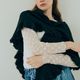 Frill Triangle Muffler(BLACK)