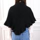 Frill Triangle Muffler(BLACK)