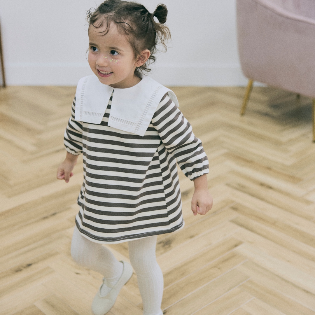 Sailor Collar Dress / BABY(WHITE��BEIGE)