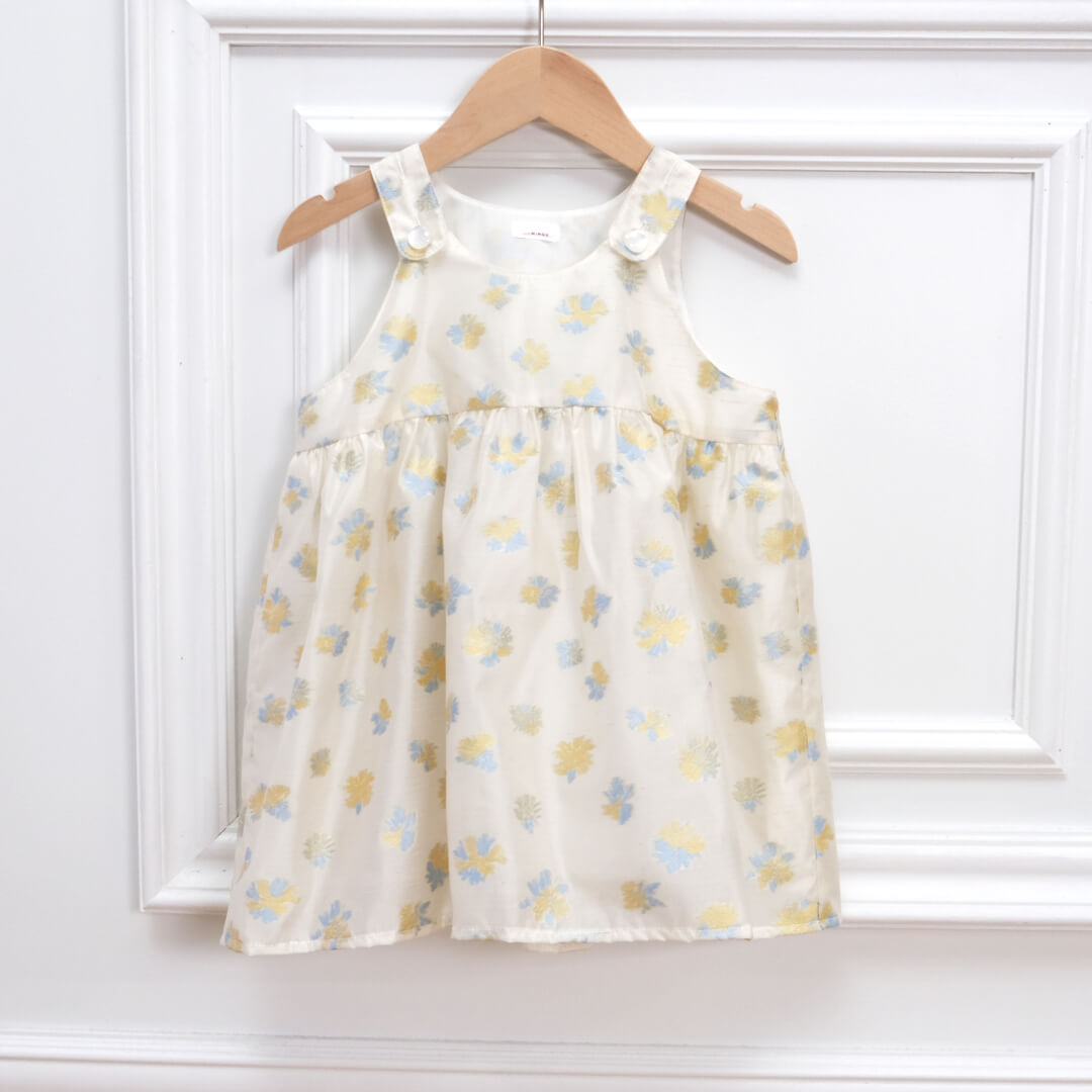 Sheer Flower Jumper Dress / BABY(CREAM) 