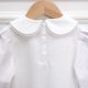 Picot Collar Docking Tops / BABY(WHITE)