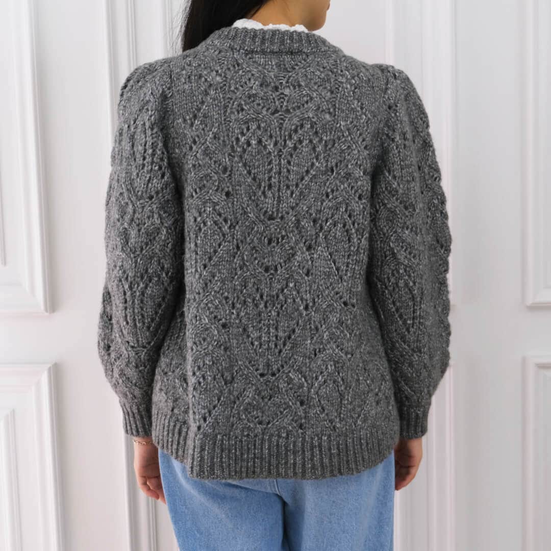 ローゲージニットカーディガン(GRAY) | すべての商品 | UN MINOU