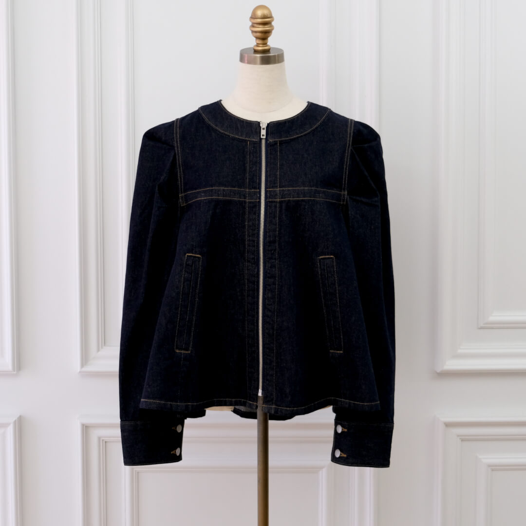 �ե쥢�ǥ˥ॸ�㥱�å�(NAVY)