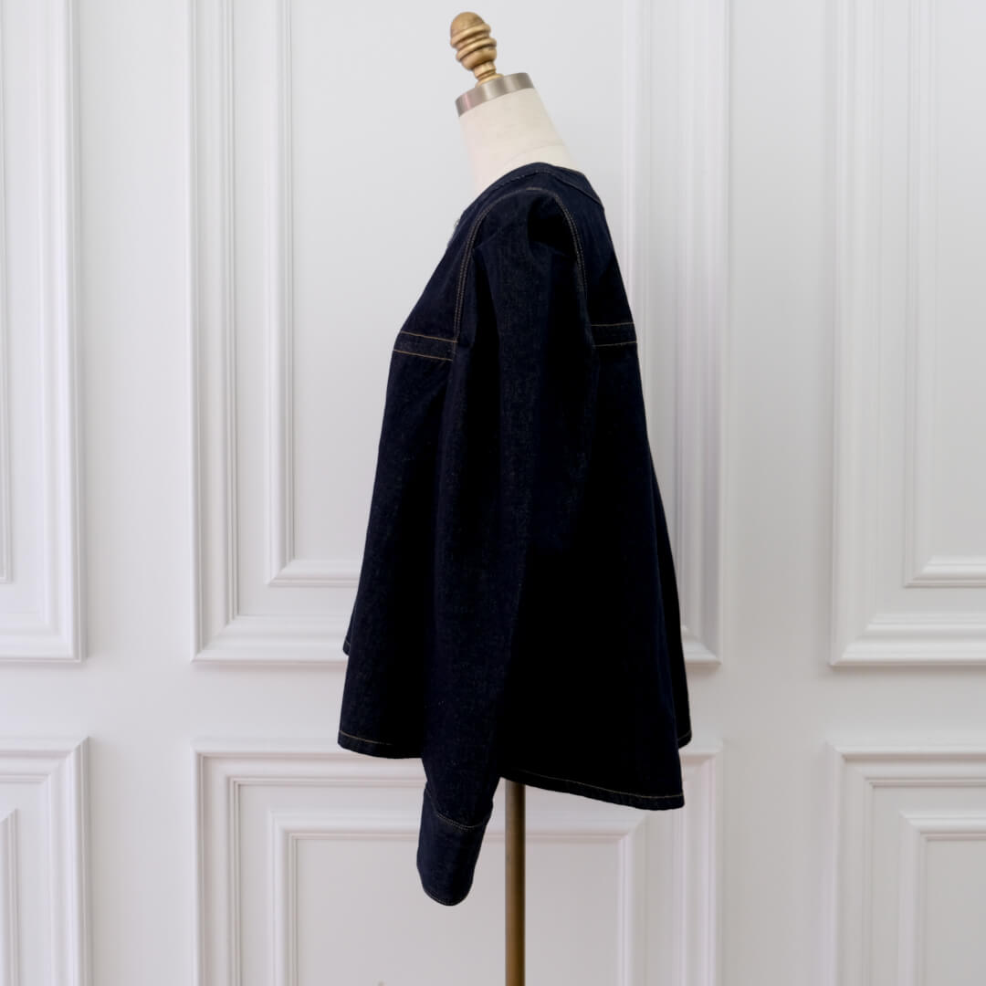 �ե쥢�ǥ˥ॸ�㥱�å�(NAVY)