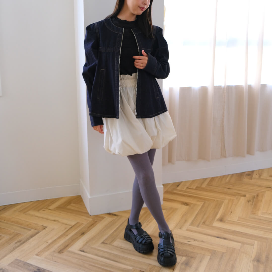 �ե쥢�ǥ˥ॸ�㥱�å�(NAVY)