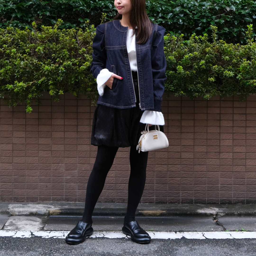 �ե쥢�ǥ˥ॸ�㥱�å�(NAVY)