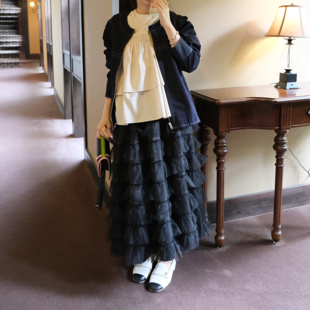 �ե쥢�ǥ˥ॸ�㥱�å�(NAVY)