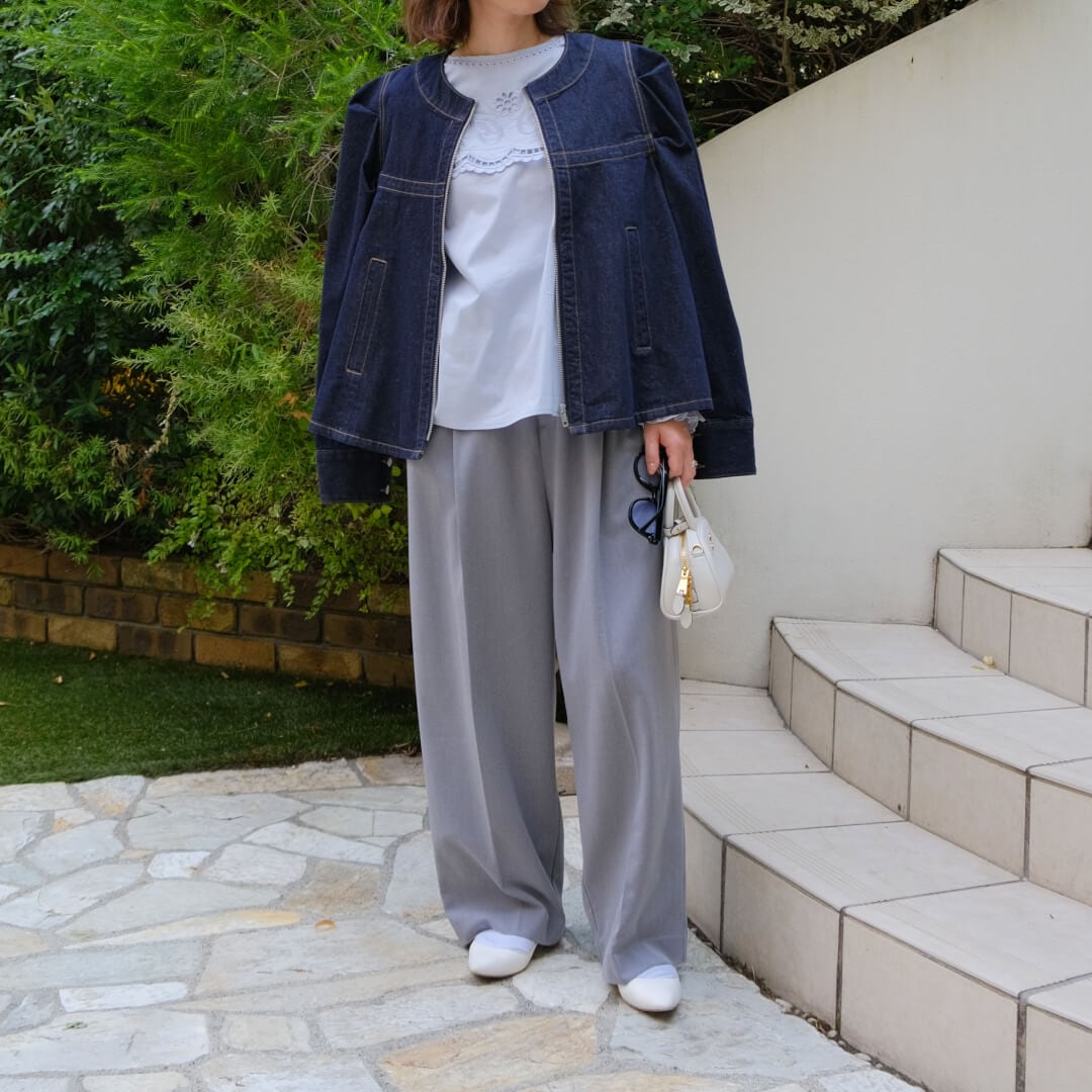 �ե쥢�ǥ˥ॸ�㥱�å�(NAVY)