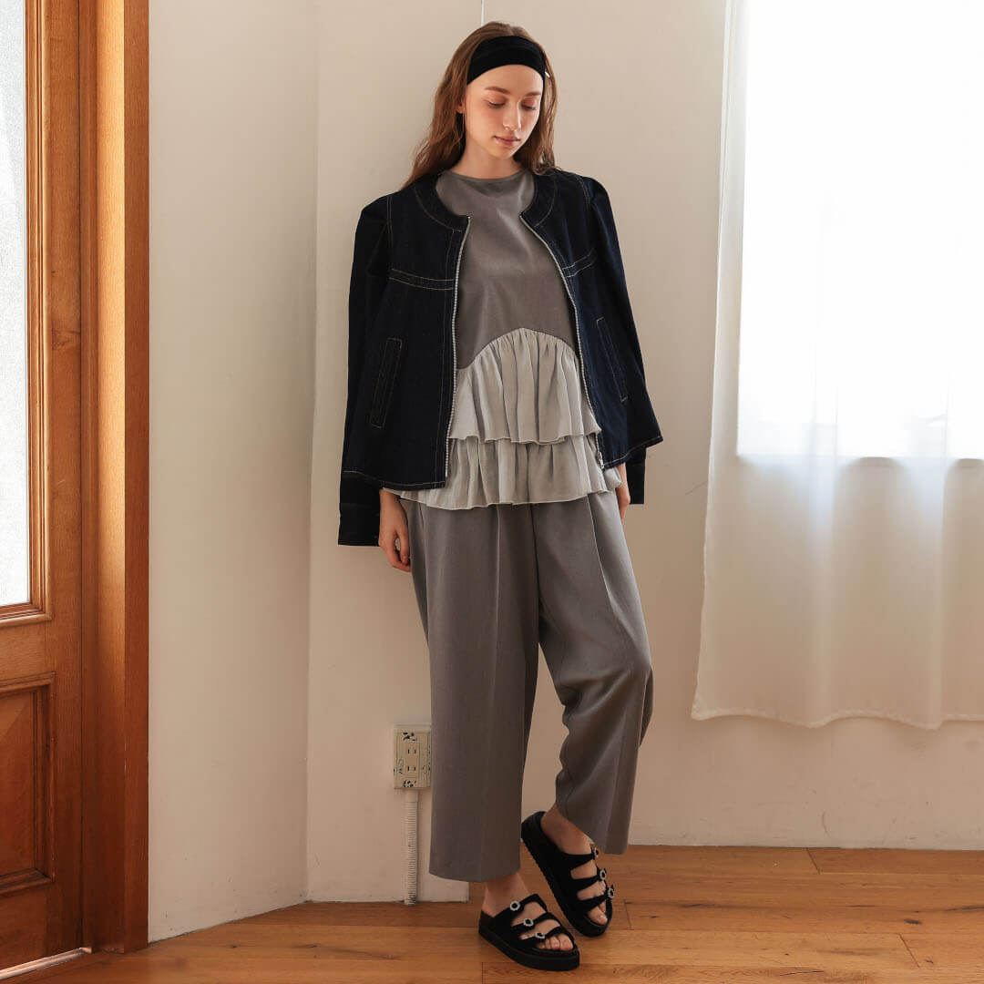 �ե쥢�ǥ˥ॸ�㥱�å�(NAVY)