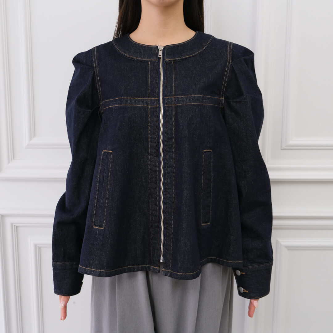 �ե쥢�ǥ˥ॸ�㥱�å�(NAVY)