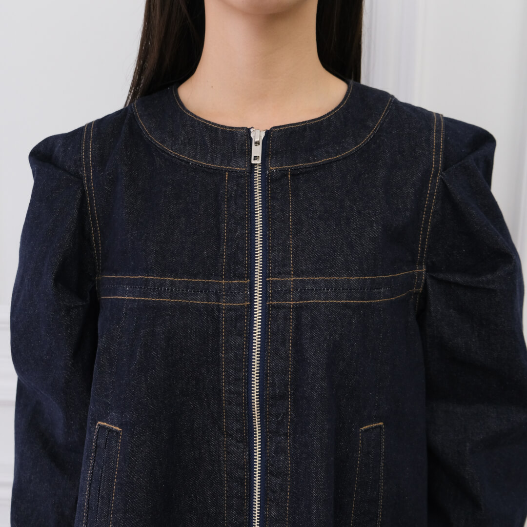 �ե쥢�ǥ˥ॸ�㥱�å�(NAVY)