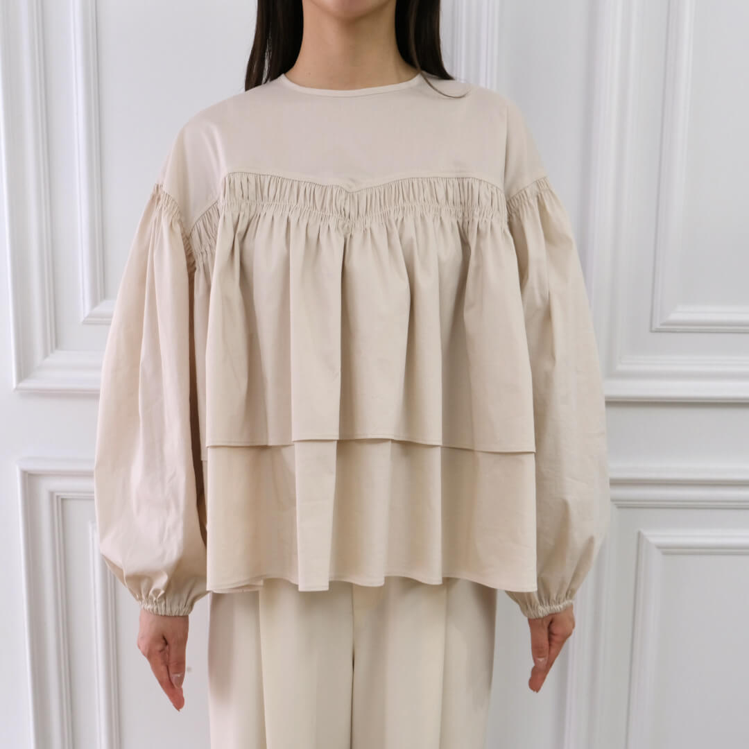 �ƥ������ɥ֥饦��(BEIGE)