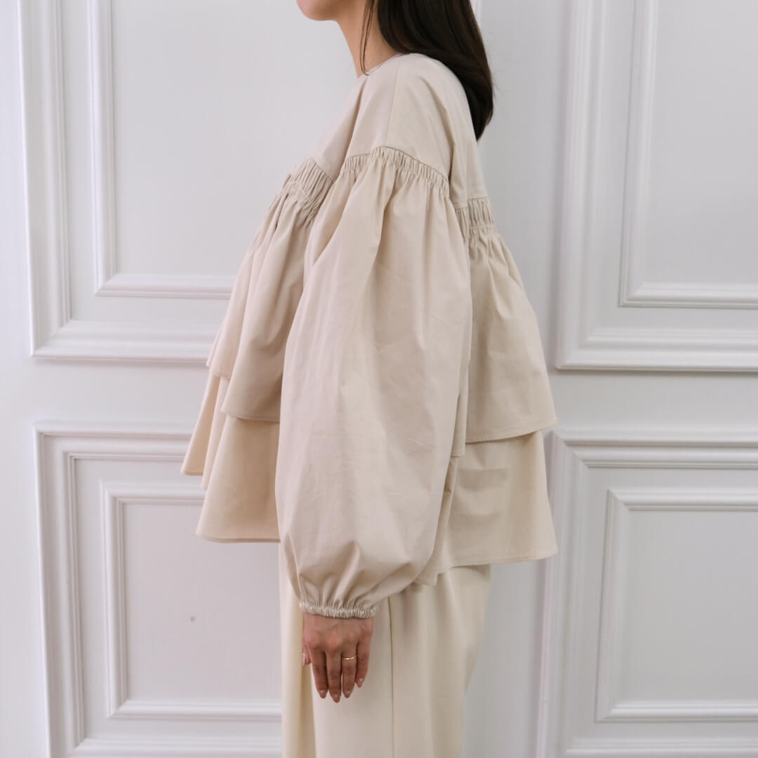 �ƥ������ɥ֥饦��(BEIGE)