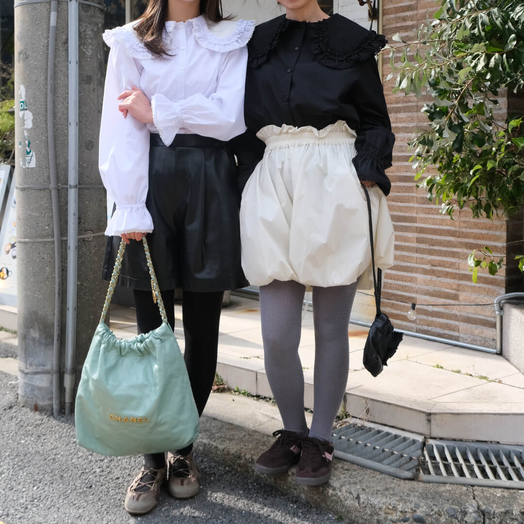 �ĥ����ɥե�륫�顼�֥饦��(WHITE)