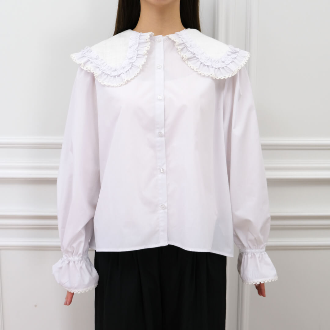 �ĥ����ɥե�륫�顼�֥饦��(WHITE)