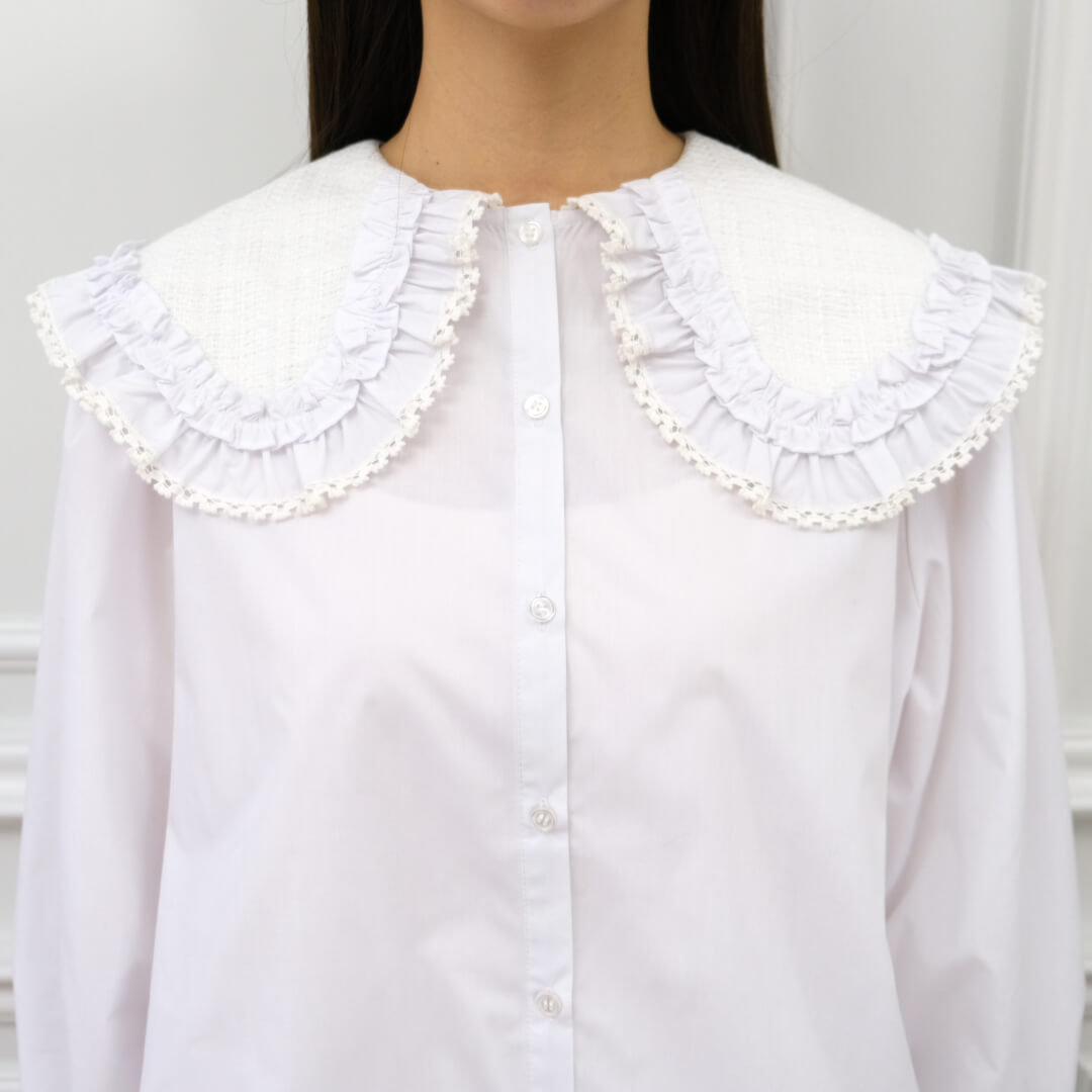 �ĥ����ɥե�륫�顼�֥饦��(WHITE)