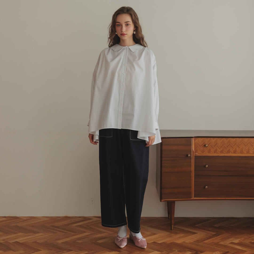ベイカーデニム(NAVY) | すべての商品 | UN MINOU