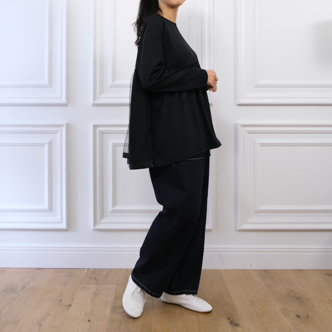 ベイカーデニム(NAVY) | すべての商品 | UN MINOU