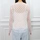 Fleur Sheer Tops(WHITE)