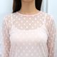 Fleur Sheer Tops(PINK)