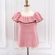 Round Frill Tops(PINK)