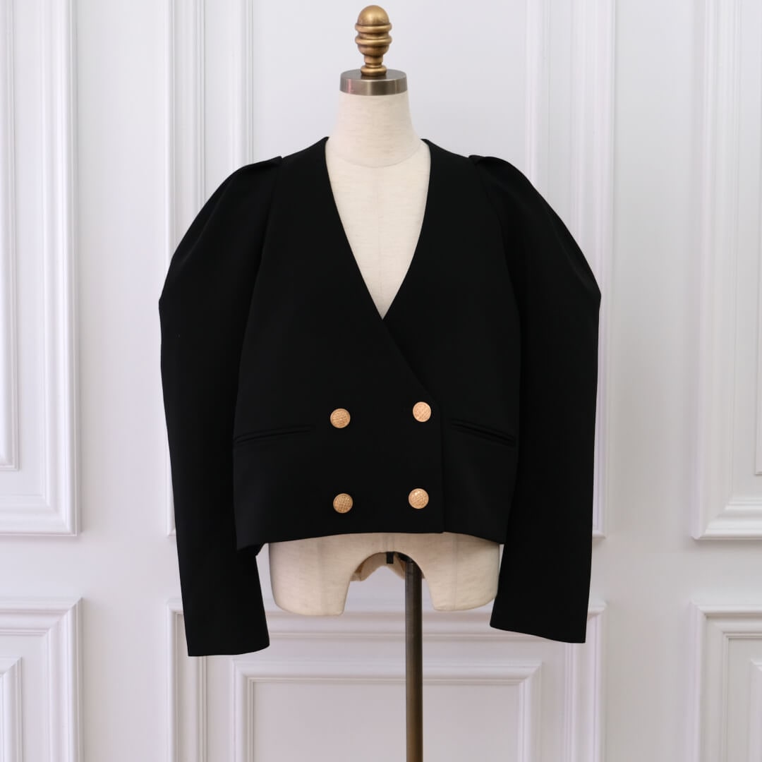 フリルデュエジャケット(BLACK) | すべての商品 | UN MINOU